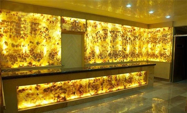 نئے ڈیزائن کی قیادت ماربل نمونہ Lumi پتھر روشنی