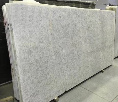 opal white marble countertop