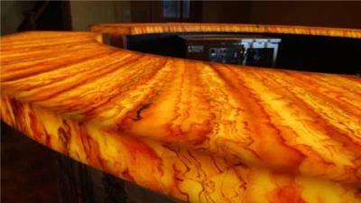 بیک لِٹ نیم قیمتی پتھر