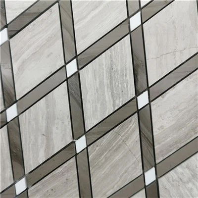 گرے ماربل موزیک ٹائل